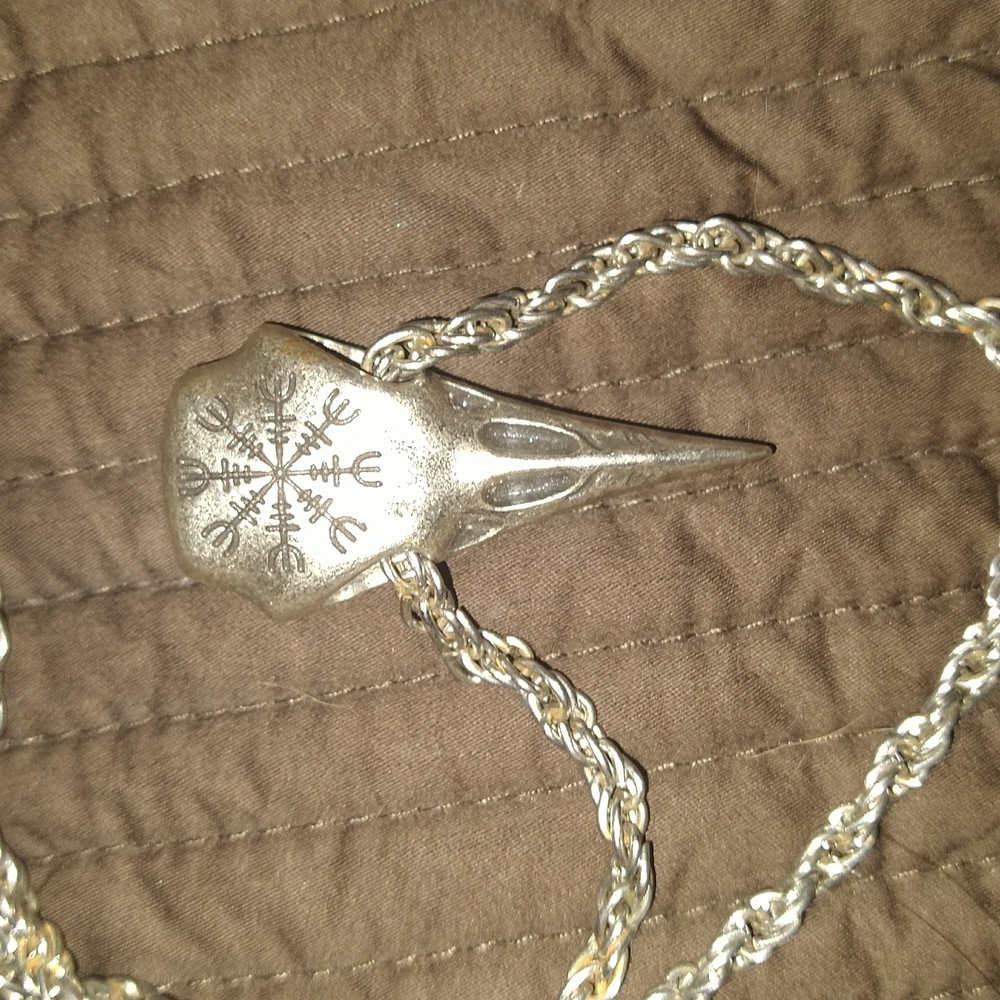 Biker style chunky. Necklace